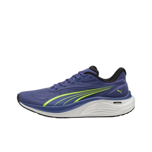 PUMA Electrify Nitro Slip-Resistant Низкие Кроссовки для Бега Мужские Синие