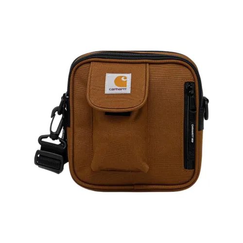 Carhartt WIP Полиэстер Crossbody Bag Сумка через плечо Маленькая Унисекс Карамельный Коричневый