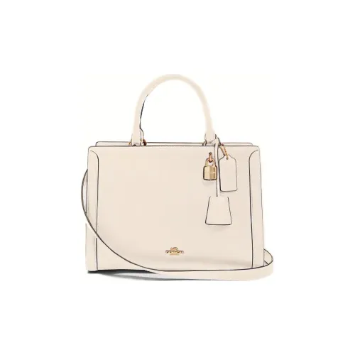 COACH Zoe Сумка через плечо Сумка Большая Женская Белая