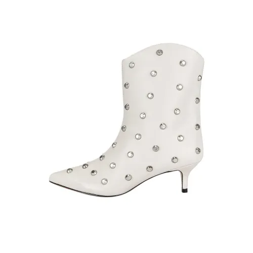 Schutz Mary Ann Ботильоны 5 см Женские Белые