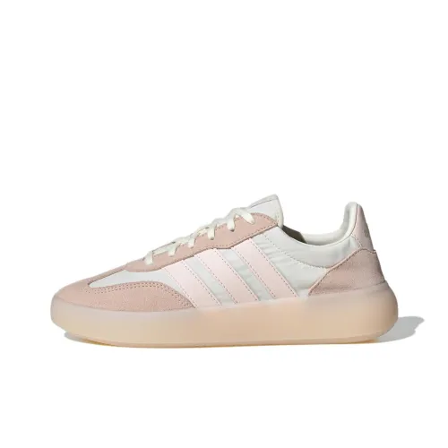 Adidas BARREDA Slip-resistant Abrasion-resistant Low Top Skateboard Shoes Women's Pink Adidas BARREDA Противоскользящие Износостойкие Низкие Кеды для Скейтбординга Женские Розовые