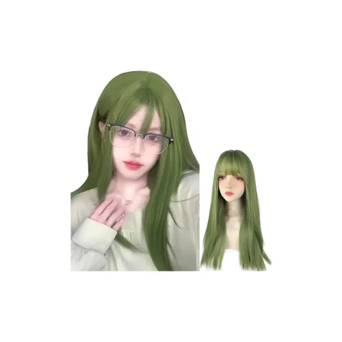 FYOSEE Зеленый парик для женских длинных волос полная голова индивидуальный осветляющий стиль для группы девушек
