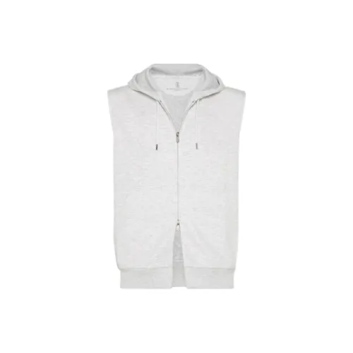 BRUNELLO CUCINELLI SS25 Жилет Мужской Серый