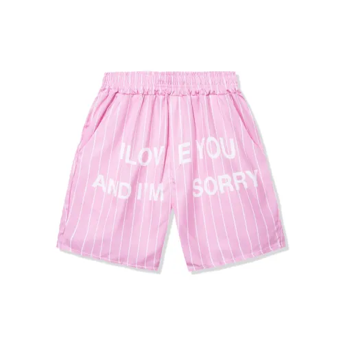 ANTI SOCIAL SOCIAL CLUB Valentine's Day Limited Edition Collection Розовые Унисекс Брюки со Стрелкой