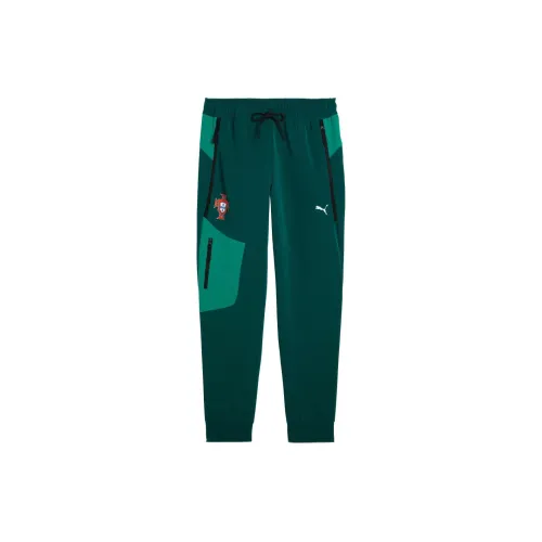 PUMA PUMATECHDRYCELL Вязаные тренировочные брюки мужские зеленые