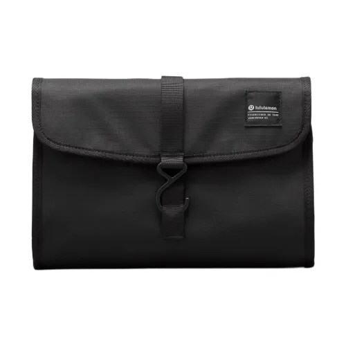 lululemon Полиэстер Туалетная сумка Унисекс Черная