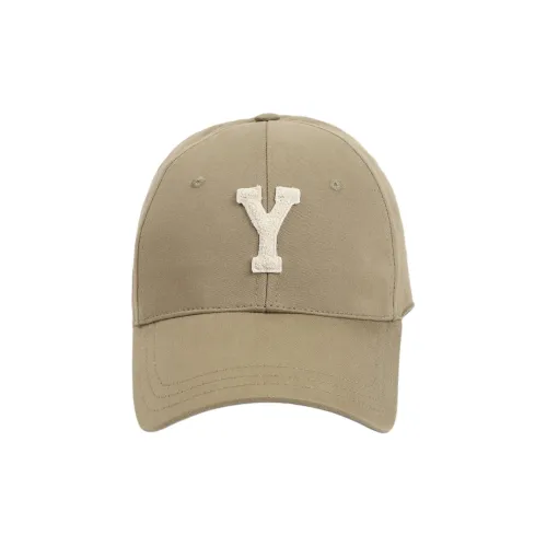 SAINT LAURENT Хлопок Бейсболки Мужские Бежевые