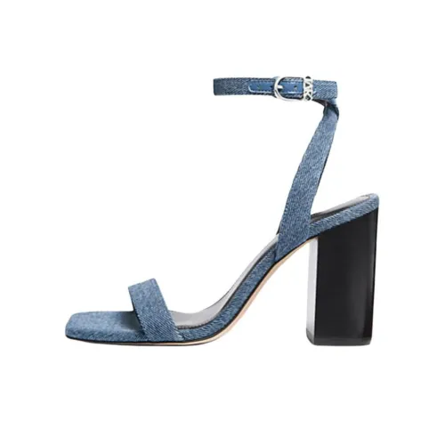 MICHAEL KORS Merriam One Ремешок Сандалии 8,9 см Женские Синие