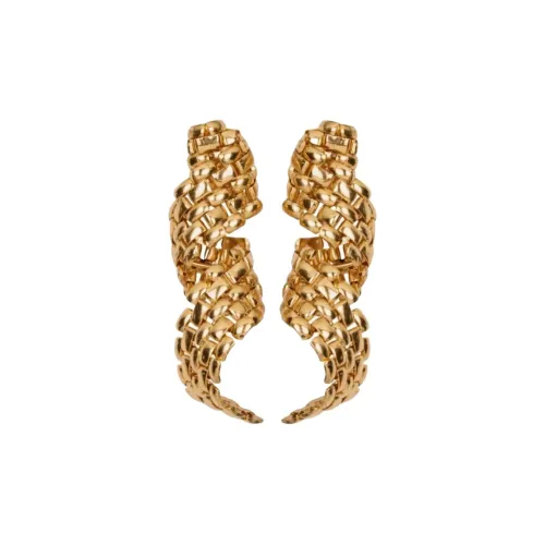 Jennifer Behr Brass Earrings Женские Золотой