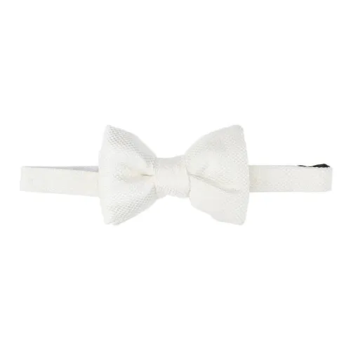 TF Тутовый шелк Галстуки Мужской Белый