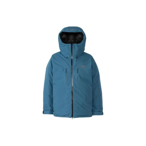 HELLY HANSEN Пуховик Мужской Серый Синий