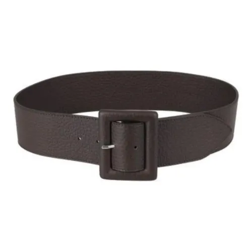 ORCIANI Телячья кожа кожаные ремни женские коричневый ширина 6 см