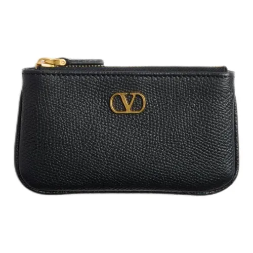 Valentino Garavani Телячья кожа Key Pouch Женские Черный