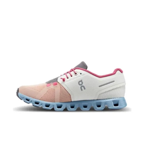 On Cloud 5 Next Поколение Амортизация Низкий Топ Повседневная Обувь Женская Ледяной Белый Трава Оригинальный