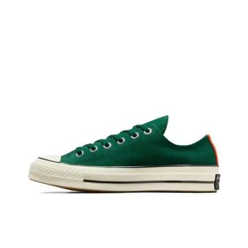Converse Chuck 70 Suede Low Top Canvas Shoes Unisex Green Конверс Чак 70 Замша Низкие Кеды Унисекс Зеленый