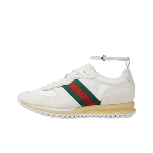 GUCCI RE Motion Low Топ Повседневная обувь Женская Белая