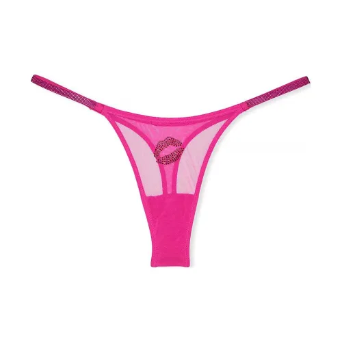 Victoria's Secret 1 упаковка Розовый Красный Женский Стринг