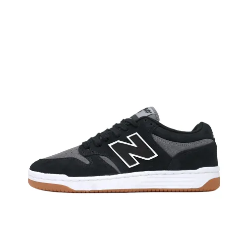 New Balance NB Numeric 480 Low Топ Скейтборд Кроссовки Унисекс Черный Серый