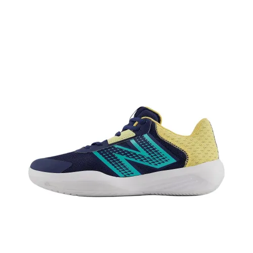 New Balance NB 696v6 Устойчивые к истиранию низкие кроссовки для тенниса женские синие