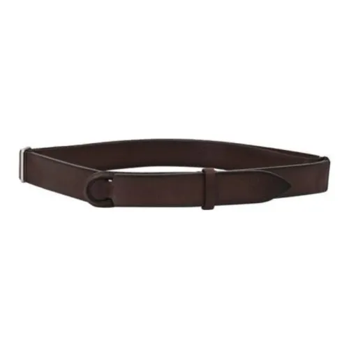 ORCIANI Телячья кожа кожаные ремни мужской коричневый ширина 3 см