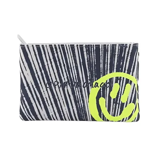 Apm Monaco Canvas Bag Clutch Mini Women's Blue Apm Monaco Холщовая сумка Clutch Mini Женская Синяя
