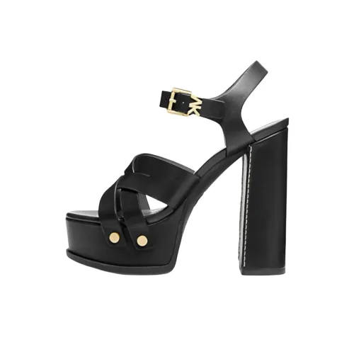 MICHAEL KORS Nora One Ремешок Сандалии 12,7 см Женские Черные