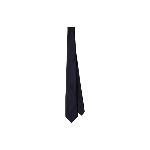 PRADA New Wool Ties Men's Blue PRADA Новые шелковые галстуки Мужской Синий