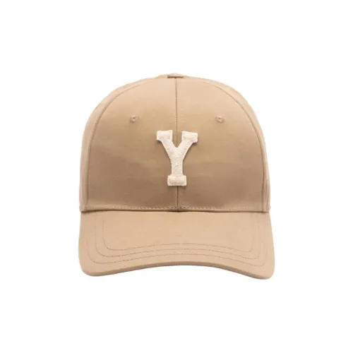 SAINT LAURENT Хлопок Бейсболки Мужские Бежевые