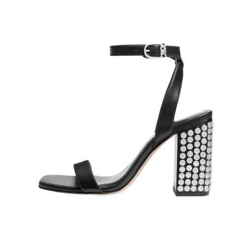 MICHAEL KORS Merriam One Ремешок Сандалии 9 см Женские Черные