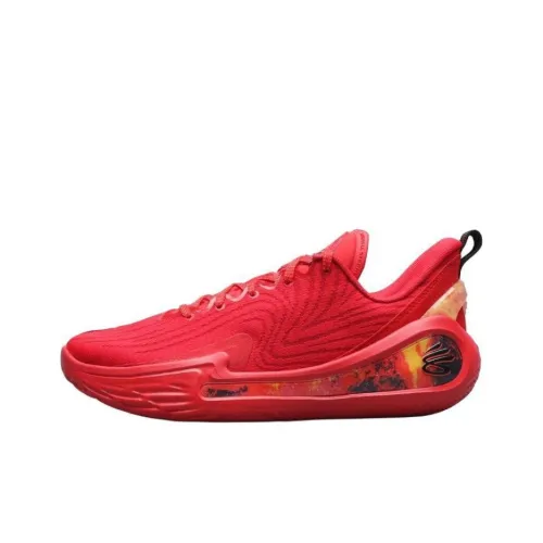 Under Armour Curry 12 Баскетбольные кроссовки Low Топ Красный Мужской