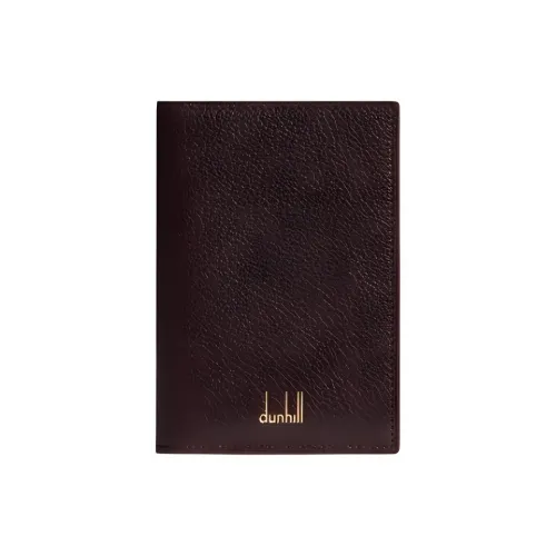 Dunhill Sheepskin Men's Cardholder Burgundy Color