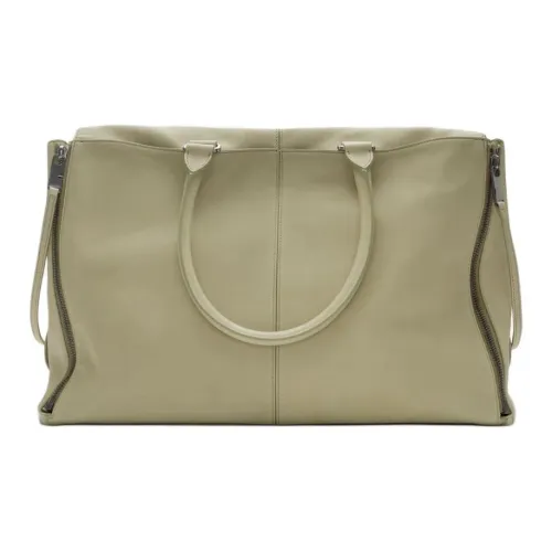 Burberry Lambskin Tote Bag Shopping Bag Tote Bag Unisex Hunter Beige