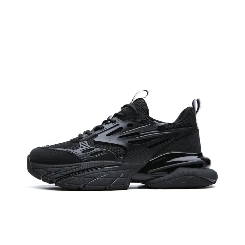 POPULAR ROUSE PR Slip-resistant Дышащий Амортизация Низкий Топ Толстая подошва Кроссовки Мужские