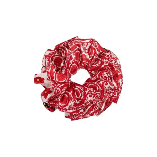 FANSIZHE Полиэстер Резинка для волос Женская Красная