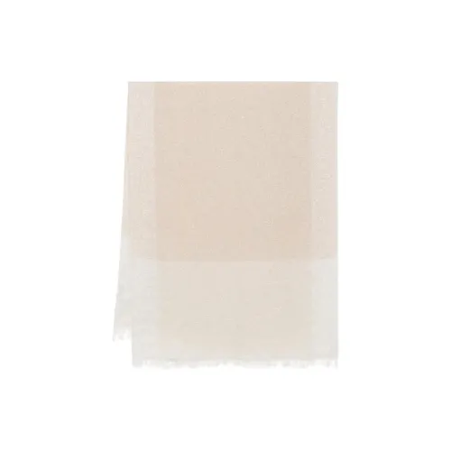 FABIANA FILIPPI Linen Knitted Scarves Women's Beige