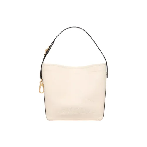 Valentino Napa Голень Кожа Сумка Женская Айвори