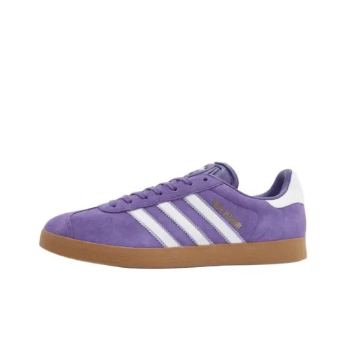 Real Madrid x Adidas Originals Gazelle Low Топ Скейтборд Кроссовки Унисекс Фиолетовый