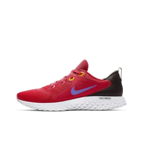 Nike Legend React 1 Slip-resistant Abrasion-resistant Low-top Беговые кроссовки Мужские Red