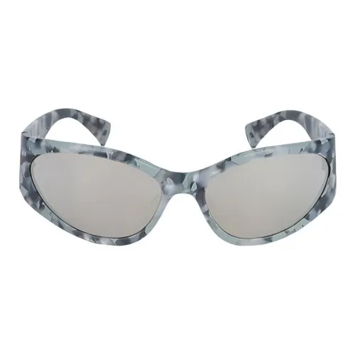 KENZO Ацетат Нерегулярная форма Солнцезащитные очки Унисекс Синий Зеленый