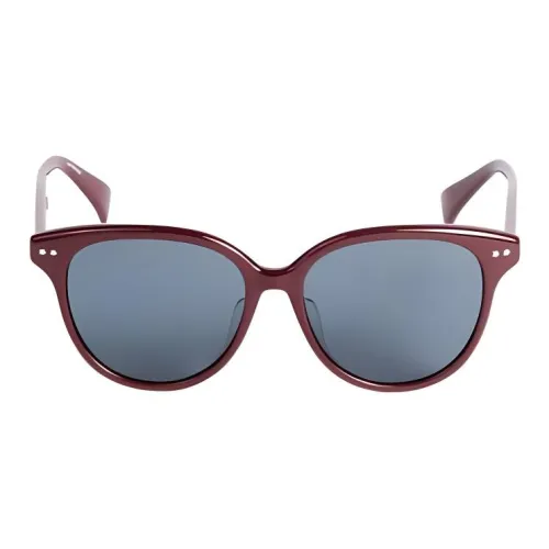 KENZO Ацетат Круглые Солнцезащитные очки Женские Красные