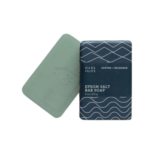 Oars +Alps Активное Лаксативное СALT Мыло Очищающее Увлажняющее Бамбуковый уголь 171г