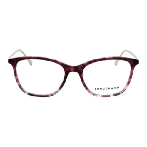 LONGCHAMP Ацетат Квадратные Оправы для Очков Женские Розовые