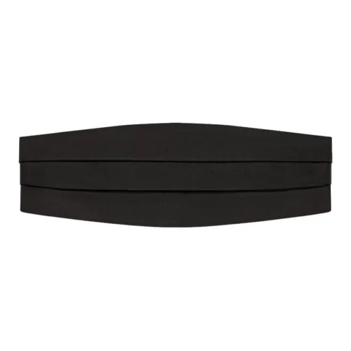 Givenchy Шелковый ремень мужской черный