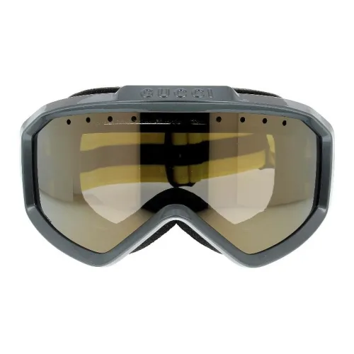 GUCCI Нерегулярная форма Солнцезащитные очки Женские Черный