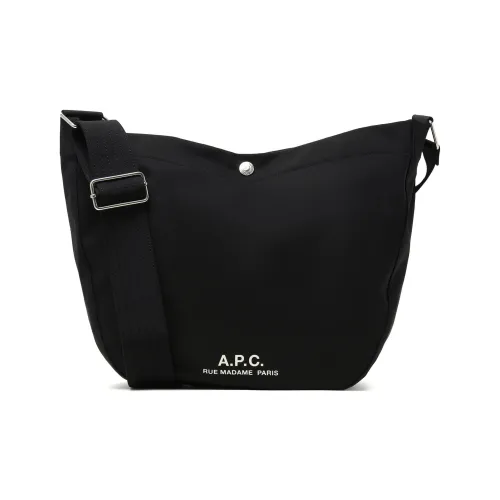 A.P.C Полиэстер Сумка через плечо Сумка на плечо Мужская Черная