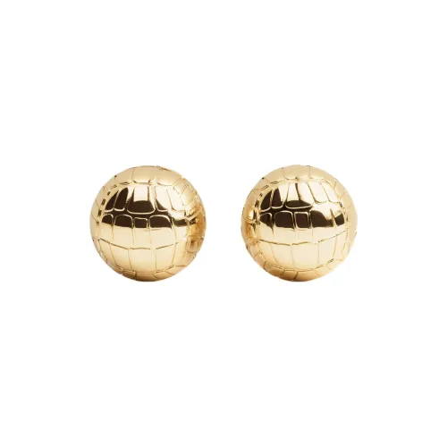 Jacquemus Brass Earrings Женские Золото