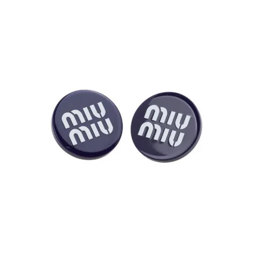 MIU MIU Серьги из plexiglass Унисекс