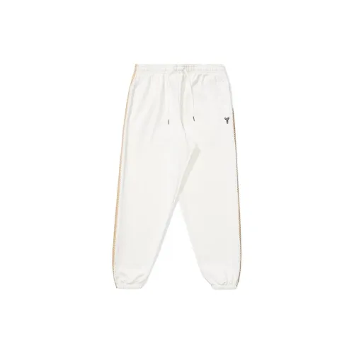 Nike x Kobe Byrant 24 Вязаные тренировочные брюки мужские белые