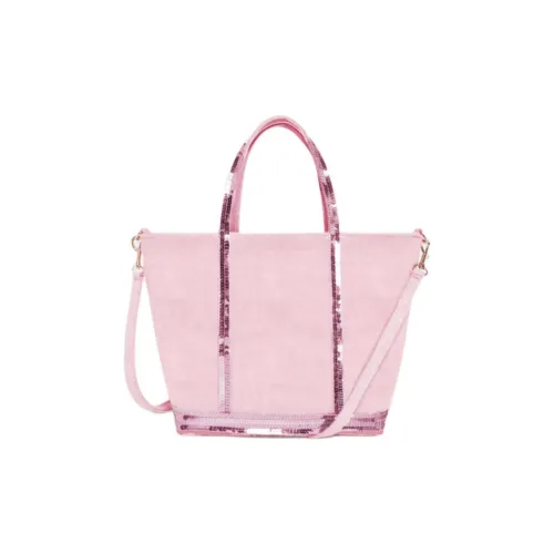 Vanessa Bruno Linen Tote Bag Shopping Bag Shoulder Bag Crossbody Bag Single Shoulder Bag Small Women's Old Pink