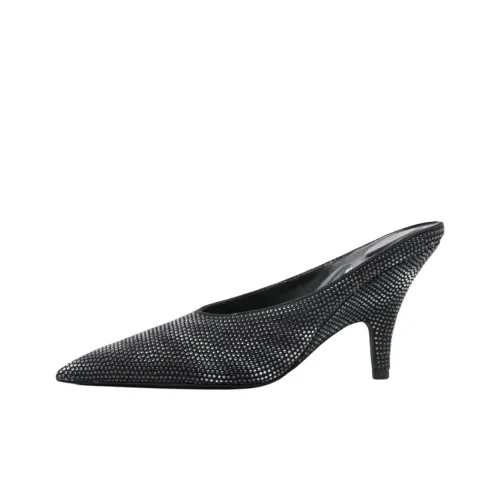 Alexander Wang Домашние тапочки Женские Черные